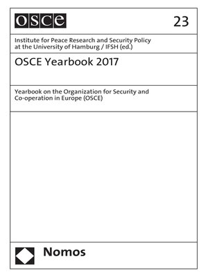 cover image of OSCE Yearbook 2017